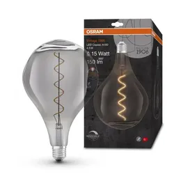 OSRAM E27 LED Glühlampe dekorative Big Grap Form dimmbar 4,5W wie 15W extra warmweißes gemütliches Licht in besonderer Form