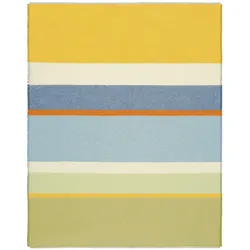Biederlack Fransenplaid 'Fresh Stripe' 130 x 170 cm Bunt