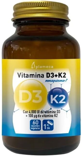 Plameca Vitamina D3+K2 60 Caps