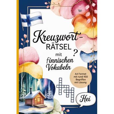Kreuzworträtsel mit finnischen Vokabeln, Taschenbuch von Belanna Media, BelannaMedia, 978-3-693-44074-2