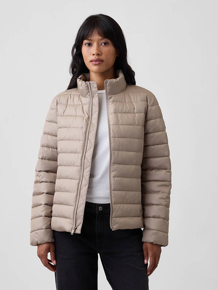 GAP Steppjacke in Taupe - M