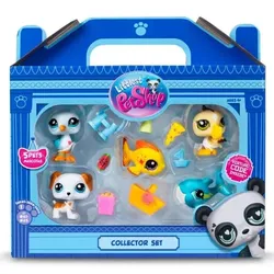 Littlest Pet Shop: Figuren-Set, Serie 1, 5-teilig – Strand