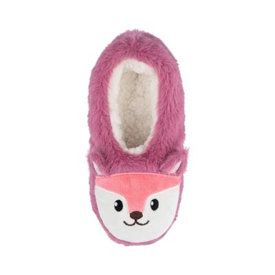 Socken S.OLIVER, Mädchen, Gr. 33-36, rosa (malaga), Obermaterial: 100% Polyester, Socken Socken, Home-Sneaker-Socken, für Kinder, mit rutschfester Sohle