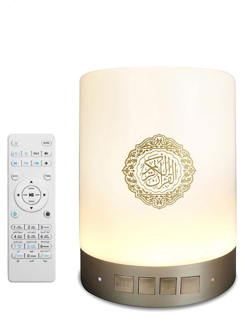 Selius Draagbare LED Bluetooth Nachtlamp en Luidspreker met Afstandsbediening