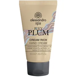 Alessandro spa Cream Rich Hand Cream icey Plum 50ml