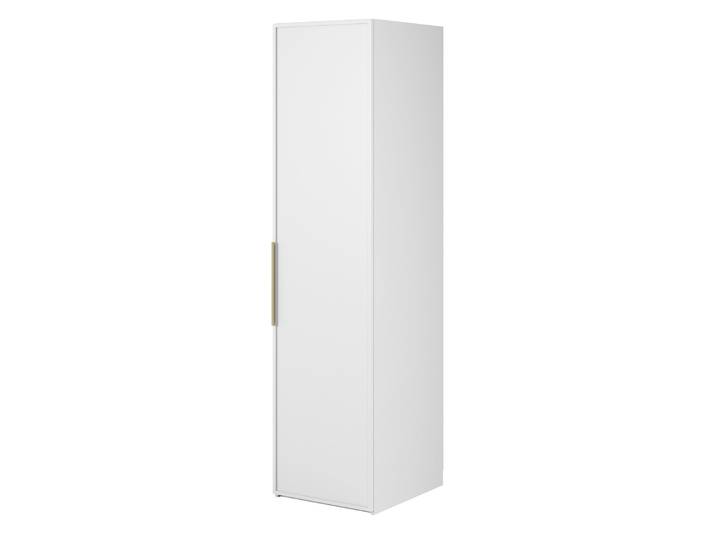 Einzeltüriger Kleiderschrank Frame mit Kleiderstange, Regalen und