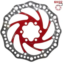 Bremsscheibe R6.1 140mm 6H rot