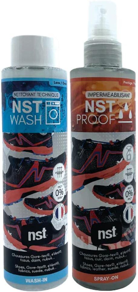 Nst Sports  - Pack Duo Chaussure Wash 250 ml+ Proof Spray 250 ml - Produit Entretien