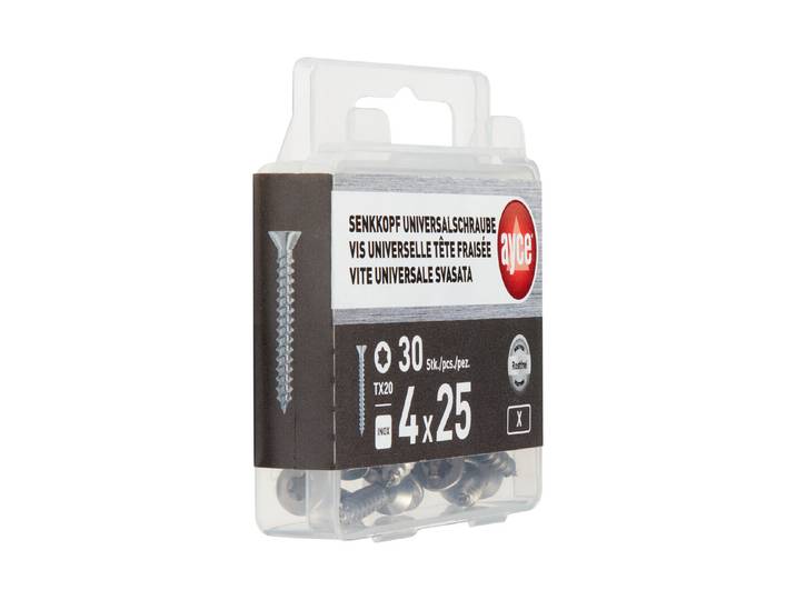 SK Universalholzschraube Inox 4 × 25 mm