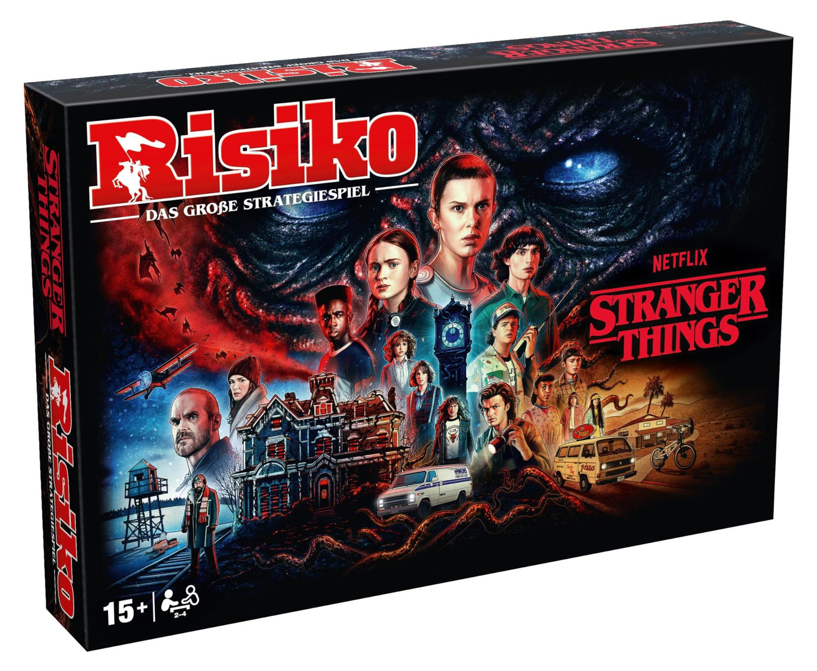 Winning Moves Risiko Stranger Things strategisch bordspel