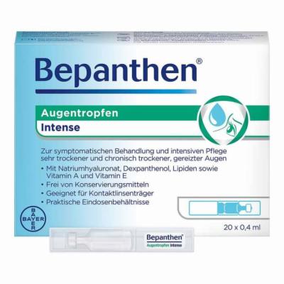Bayer Vital GmbH BEPANTHEN Augentropfen Intense EDO 20X0.4 ml 18879004