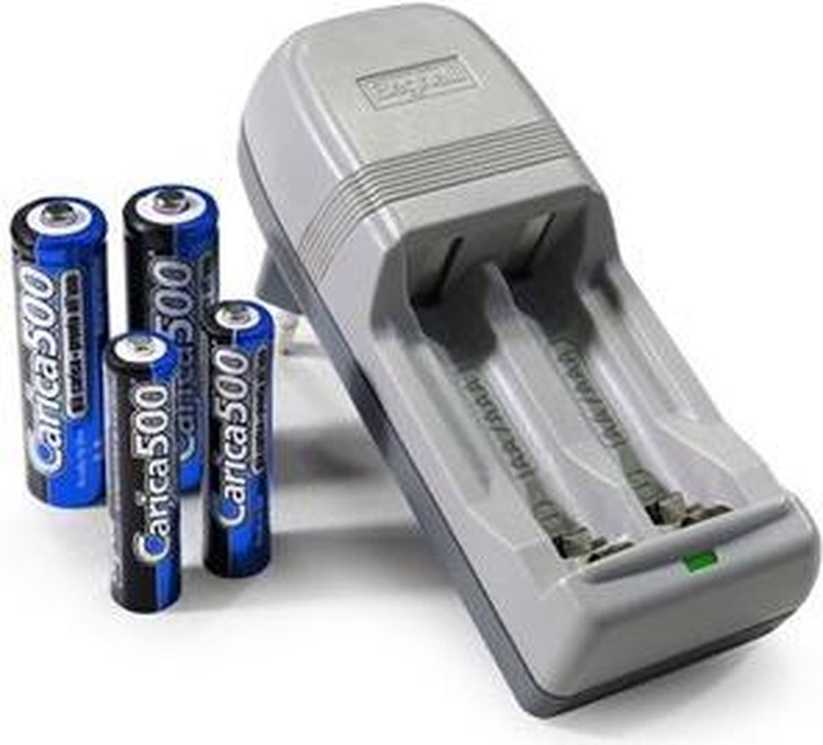 Beghelli Carica500 AA en AAA batterijen, 4 stuks