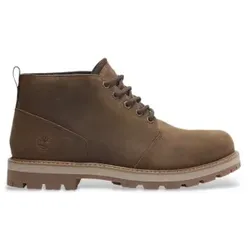 Timberland für Herren. TB0A69TWEM61 Britton Road Mid Leder Chukka Stiefel braun (43), Wohnung, Schnürsenkel, Lässig, Nachhaltig