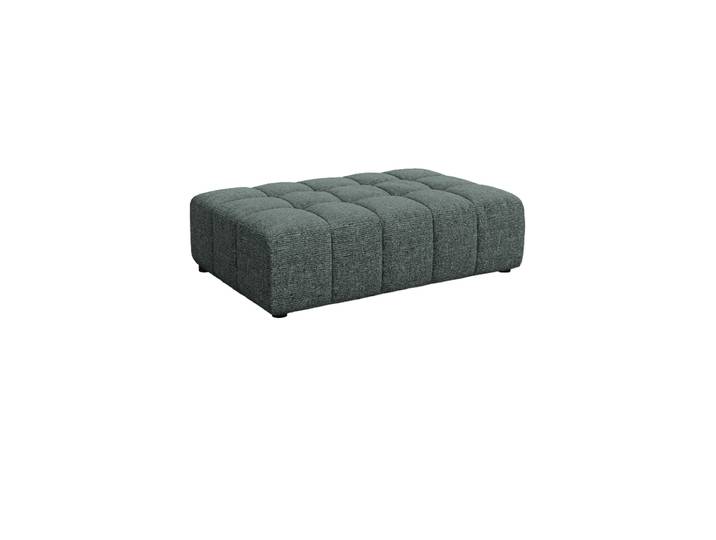 Design Sitzpouf „Chicago“ Chenille Petrol chosen by Bloomingloft