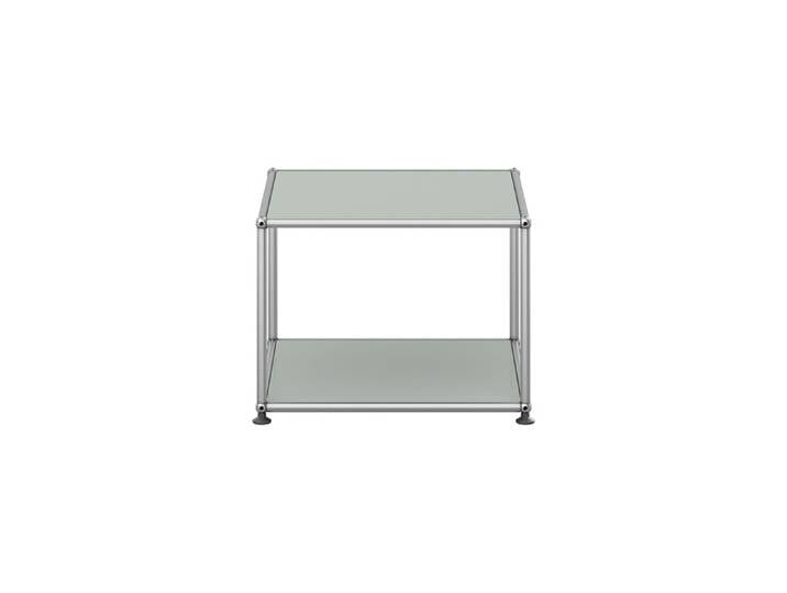 USM Haller Kaffeetisch M22 grau lichtgrau offen T 523 cm 52.3x39x52.3