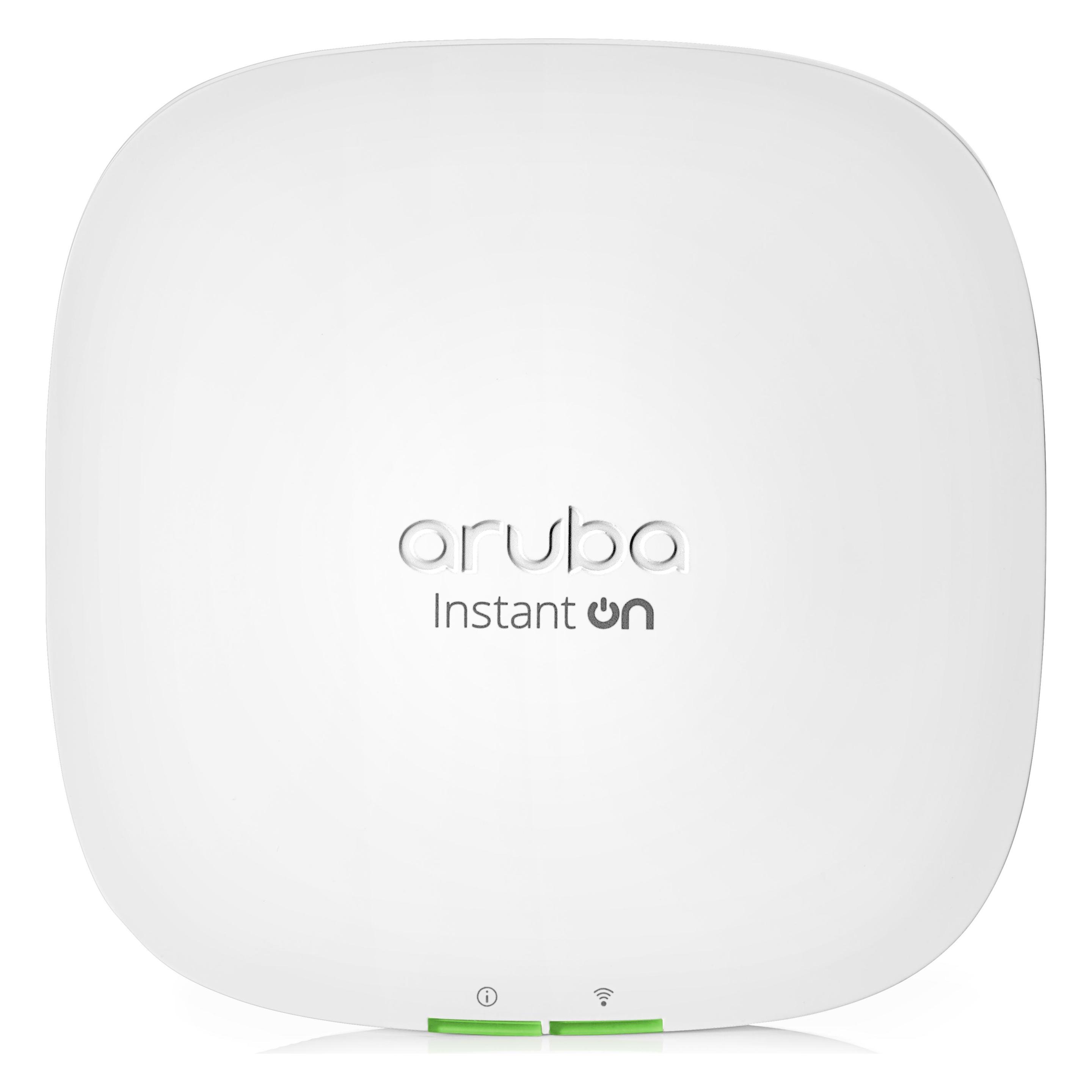 Aruba E Instant On AP22 Access Point Bundle, With PSU, Base EU, Includes /18W Power Adaptor wit (1200 Mbit/s) (R6M50A)