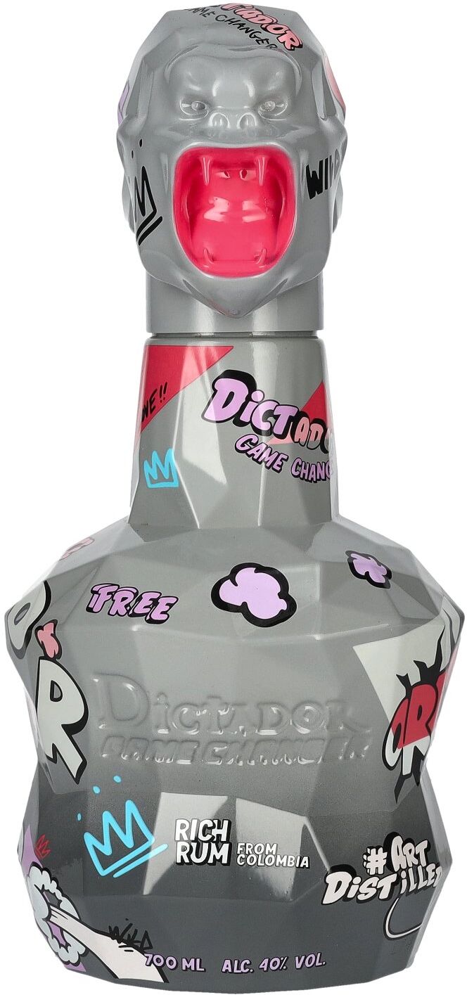 Dictador Rum Dictador GAME CHANGER GREY & PINK Colombian Rum 40% Vol. 0,7l