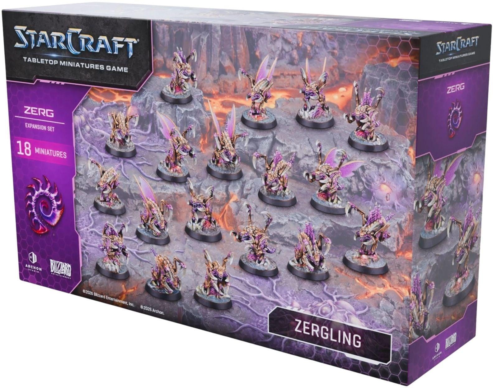 Archon Studio StarCraft Zergling Uitbreiding met 18 Zerg-miniatuurfiguren