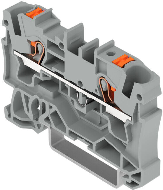 WAGO Connecteur de dérivation 2 conducteurs 2204-1201 4mm² gris (2204-1201)
