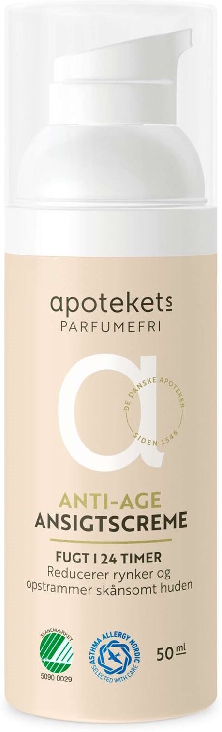 Apotekets Anti-age Creme Uden Parfume 50 ml