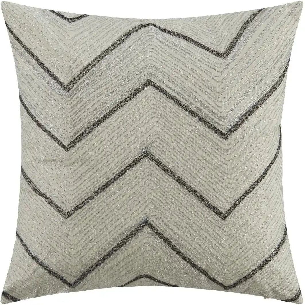 Höffner Kissen  ZickZack ¦ beige ¦ Maße (cm): B: 45
