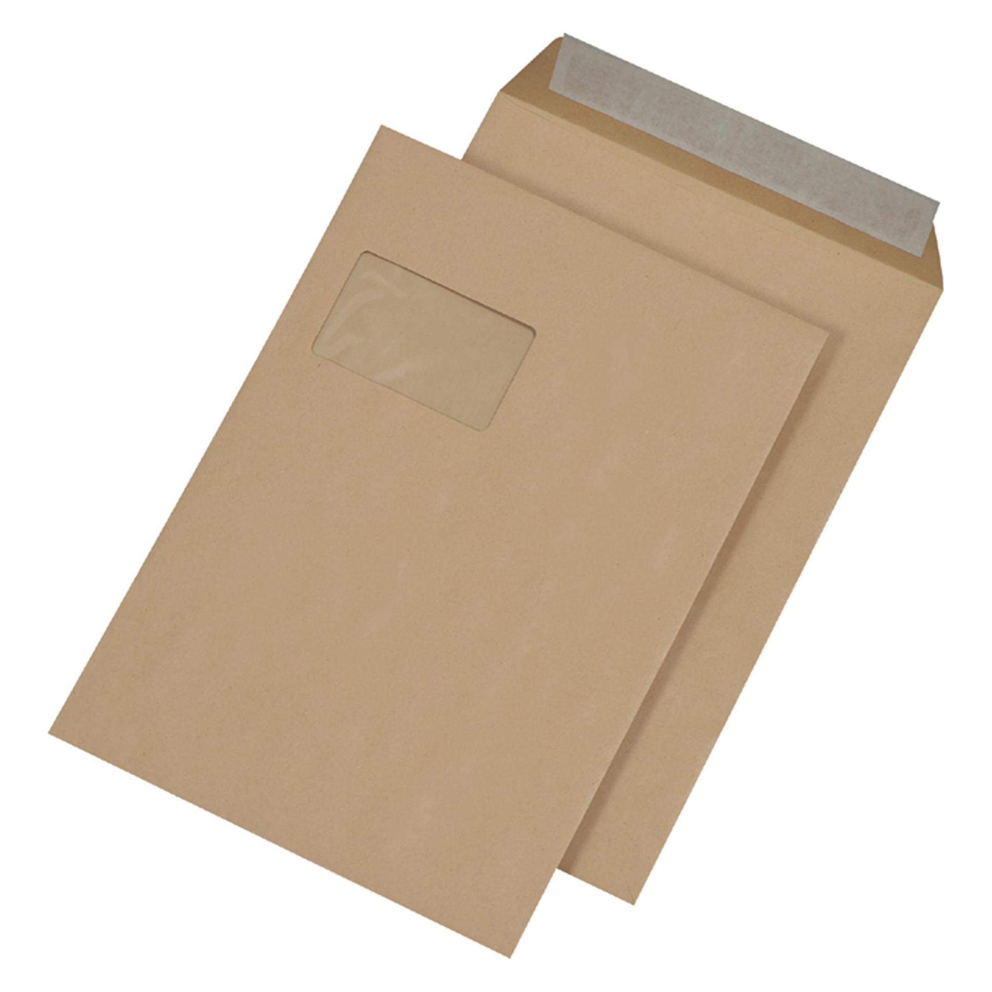 Mailmedia Versandtasche C4 m.Fe HK 110g braun (250 Stk.) (30005498)