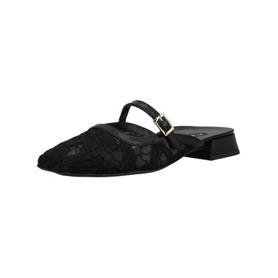 Pantolette PAUL GREEN "Paul Green Sandalen Leder/Textil", Damen, Gr. 39, Leder, schwarz, Leder, Textil, Schuhe Pantolette