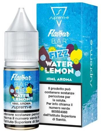 Suprem-e Fizz Water Lemon Flavour Bar Aroma Concentrato 10ml Anguria Fragola Limone Ghiaccio
