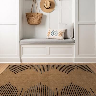World Rug Gallery Bohemian Stripe Area Rug