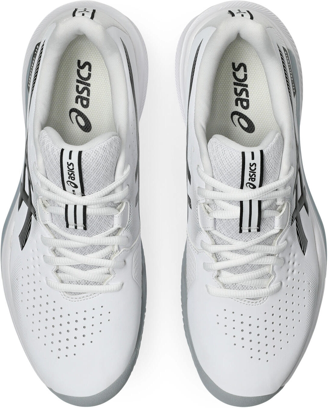 Asics "GEL-CHALLENGER 15 CLAY" Sandplatzschuhe für Ascheplätze weiß, gunmetal 49