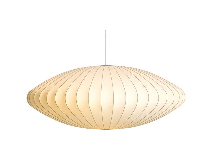 Designer-Pendellampe HAY Nelson Saucer E27 D 89 cm - Farbe: Offwhite - Material: Polymer