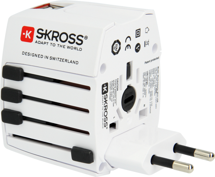 SKross Muv adapter with 2xa usb port