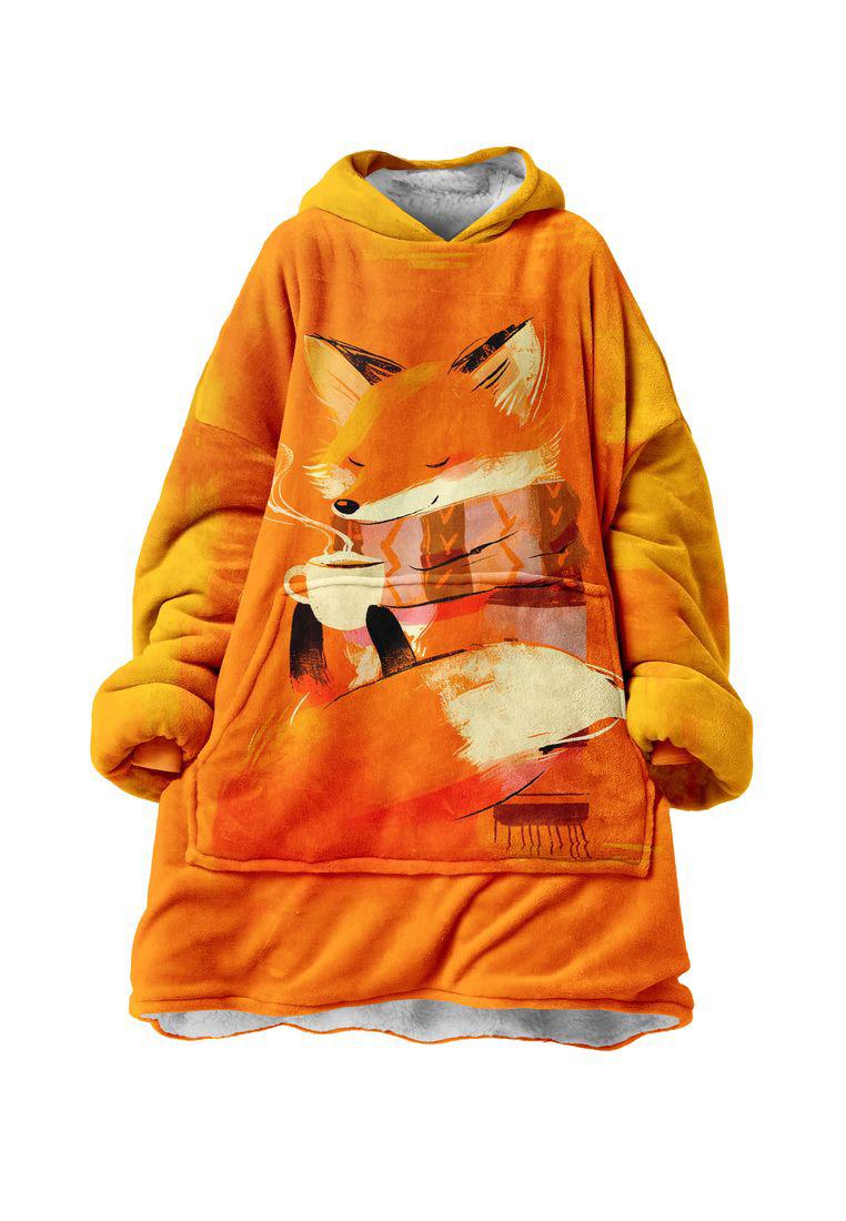 "Cozy Autumn Fox "Knuffeltrui Huggie
