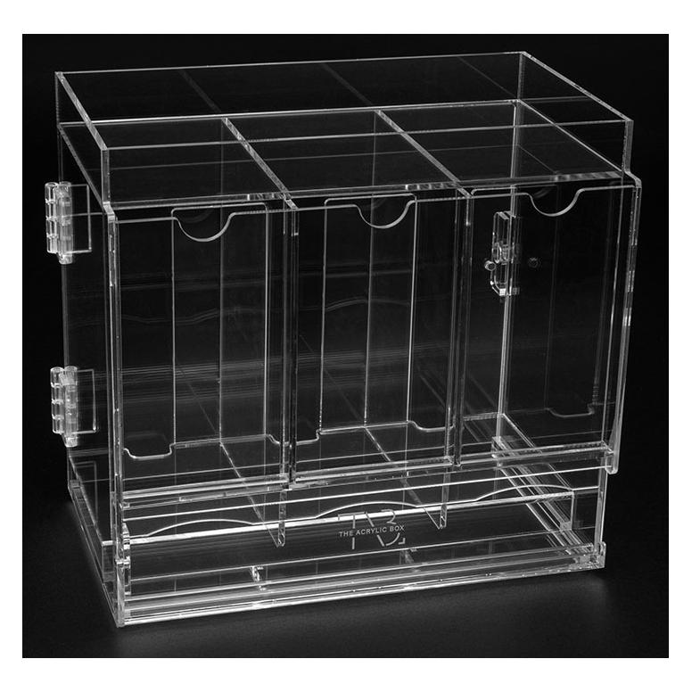 The Acrylic Box Acrylic Box Dispenser 3 Buste di Carte (CAAE0007)