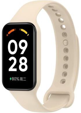 Everyday Crate Redmi Band 2 Xiaomi Smart Band 8 Active Silicone Watch Band Soft Adjustable Replacement Strap dream White