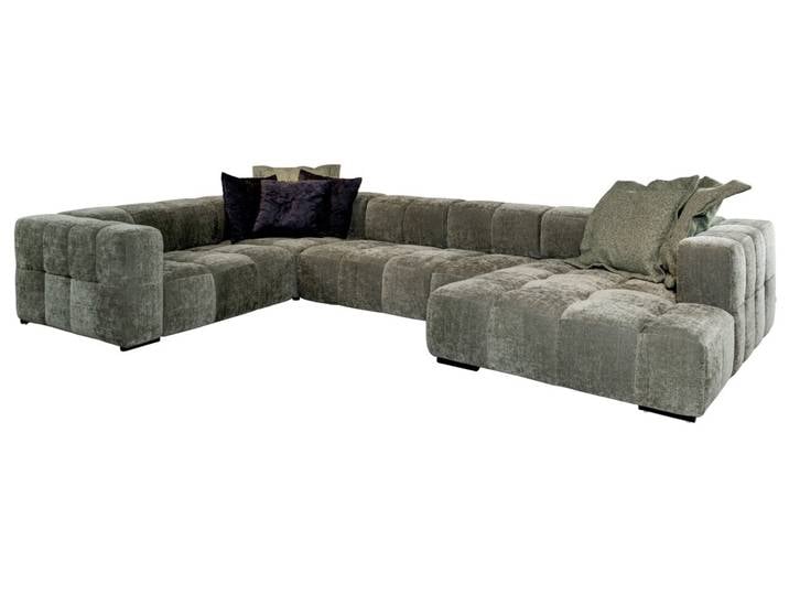 Belluti Ecksofa LUCY, Pinie, Stoff