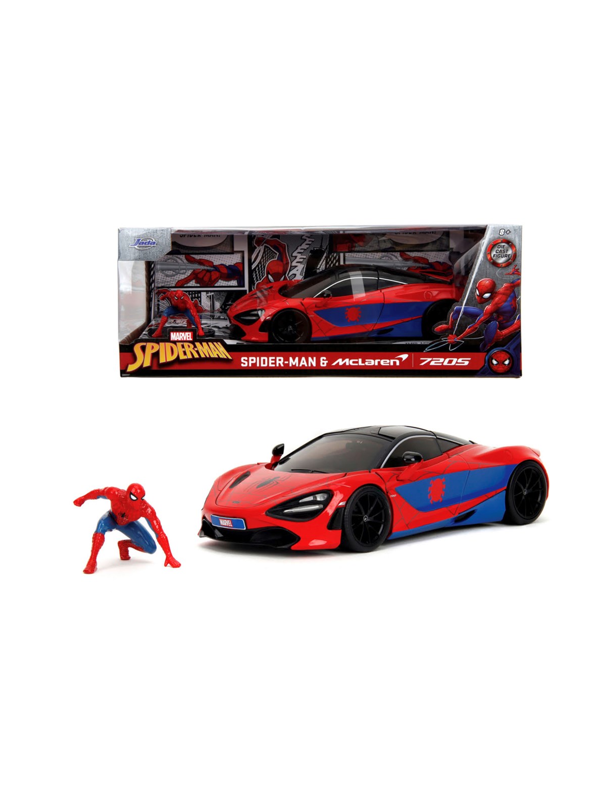 Jada Toys - Marvel Spider-Man McLaren 720S 1:24