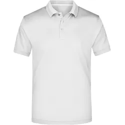 Herren Polo-Shirt High Performance "JN401" - XL - white
