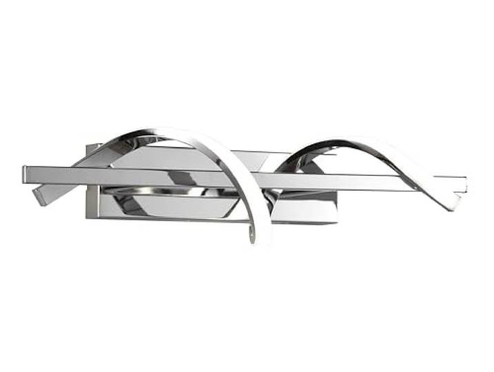Reality Leuchten LED Wandleuchte Isabel R22201106, Metall Chrom, inkl. 8.5 Watt LED, Switch Dimmer