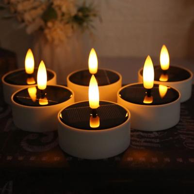 Uplift Essentials 6 Piece Solar Powered Waterproof Candle Set set B