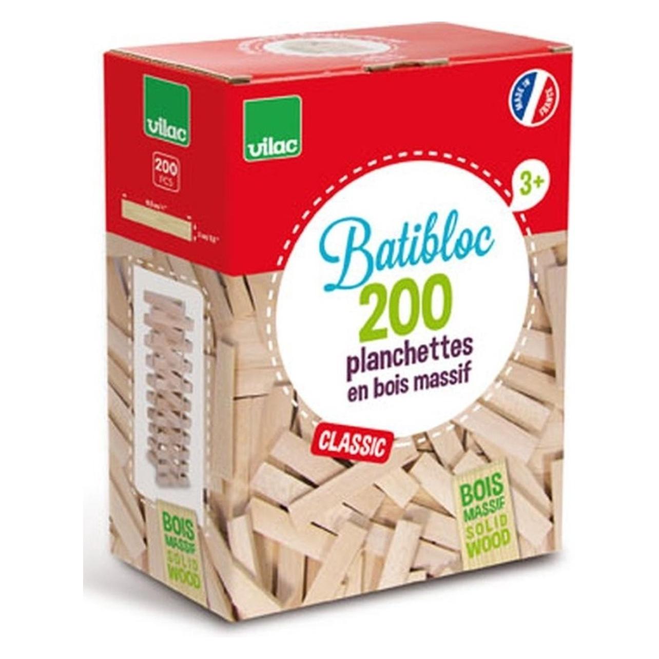 Vilac Batibloc Stapelhölzer natur (2134)