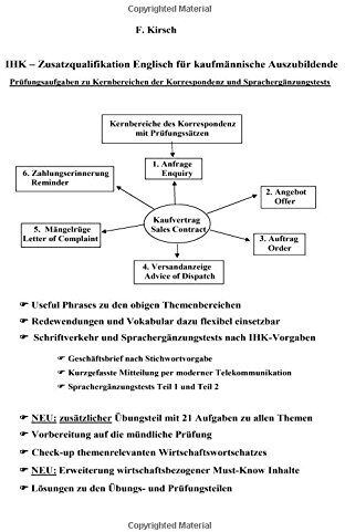 Fritz Kirsch - IHK Zusatzqualifikation für kaufmännische Auszubildende: Vorbereitung auf die schriftliche und mündliche Prüfung in der Zusatzqualifikation Englisch vor der Industrie- und Handelskammer - Preis vom 13.10.2026 11:25:28 h
