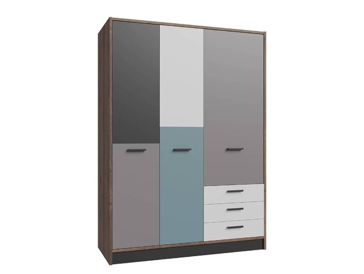 Armoire Waterford 144 x 200 x 60cm Multicolore