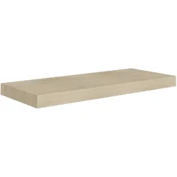 vidaXL Schwebendes Wandregal Eichefarben 60x23,5x3,8 cm MDF