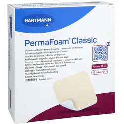 Permafoam Classic Schaumverband 10x10 Cm 10 St