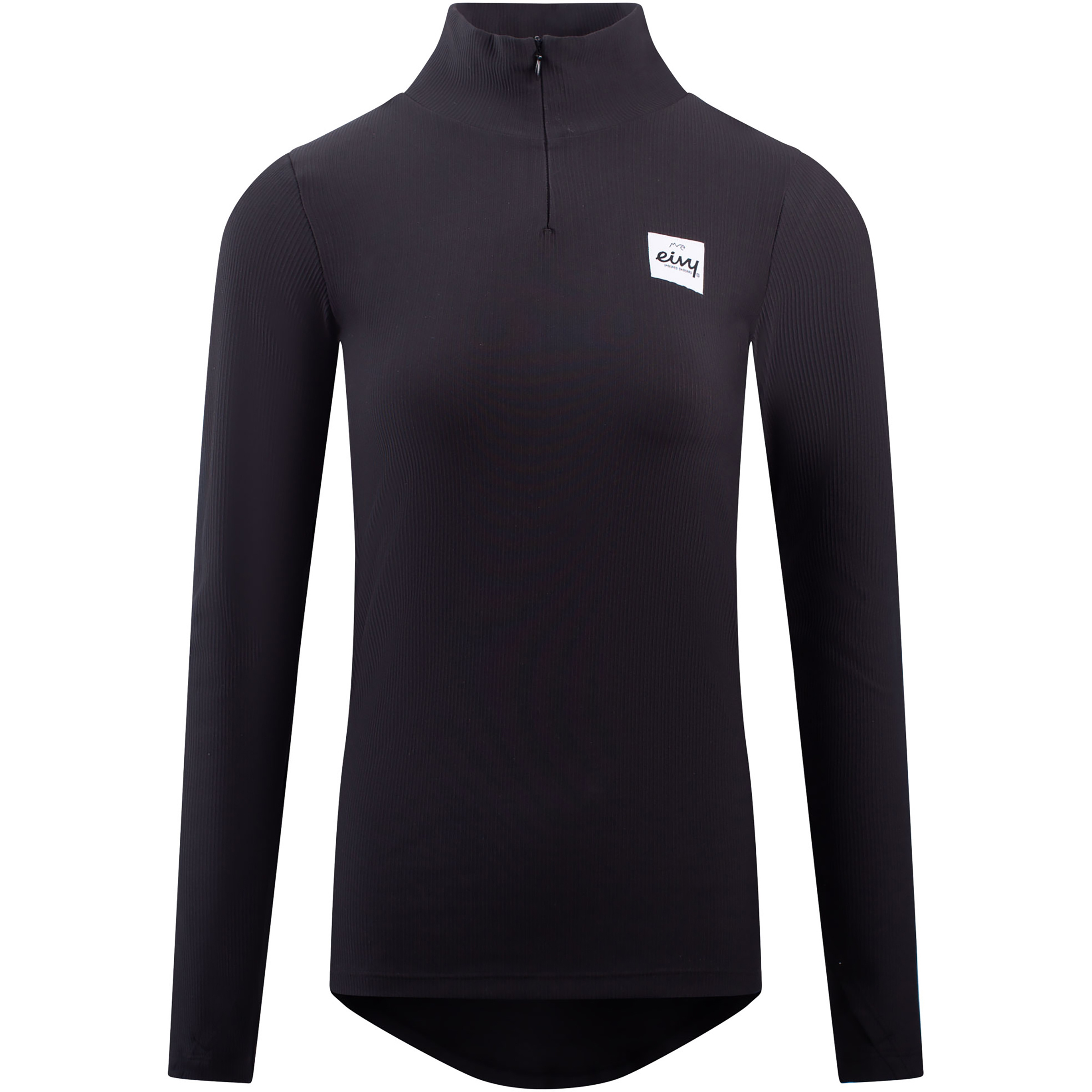 Eivy Journey Rib Damen Longsleeves schwarz Größe XS Trekking Elastisch