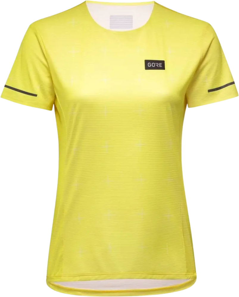 Gore Wear Contest Daily Laufshirt Damen Gelb Gr. 36