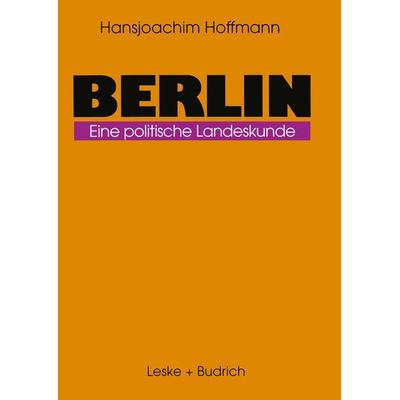 Berlin, Taschenbuch von Hansjoachim Hoffmann, VS Verlag für Sozialwissenschaften, 978-3-322-92319-6