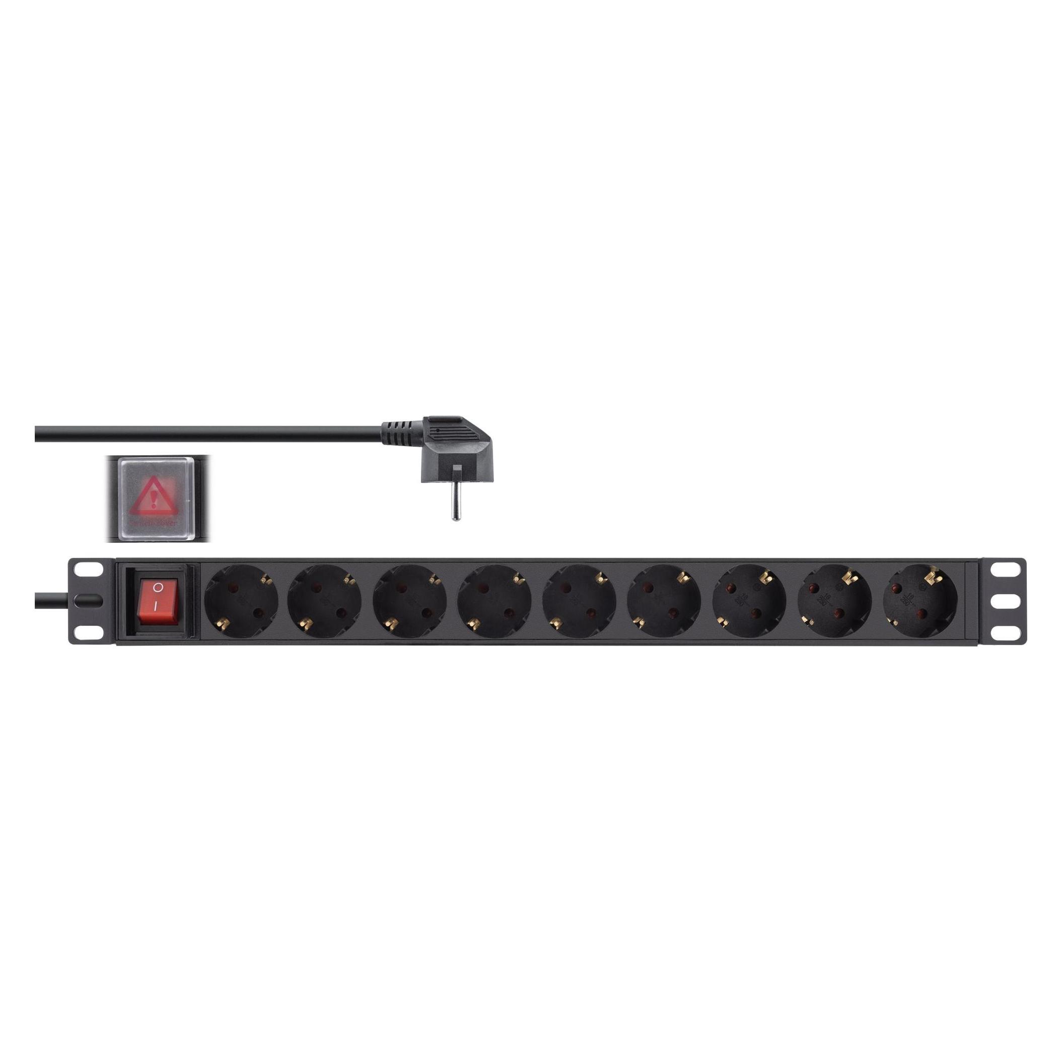 InLine 19" Steckdosenleiste (16419S)