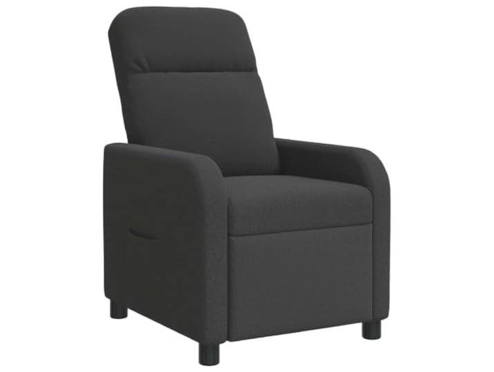 Relaxsessel Dunkelgrau Bouclé mit Verstellbarer Neigung 115-160 Grad Bouclé-Stoff, Schaum-Faser-Polsterung, Neigung 115-160 Grad, moderne Optik, pflegeleichte Reinigung